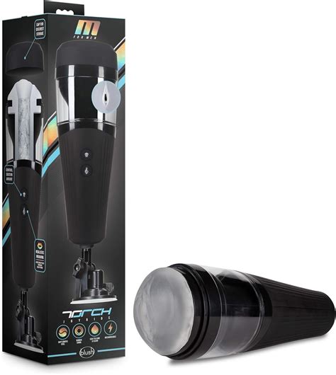 Amazon.com: Blush Novelties M for Men Torch Joyride - Auto Stroker Male