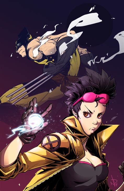 Wolverine and Jubilee by thenate06 on DeviantArt