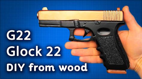 Как Сделать Пистолет G22 / Glock 22 из дерева своими руками - Самый ...