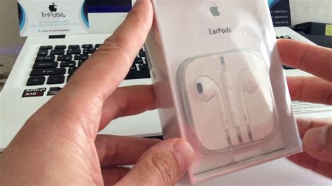 Оригинальные наушники Earpods от Apple - YouTube
