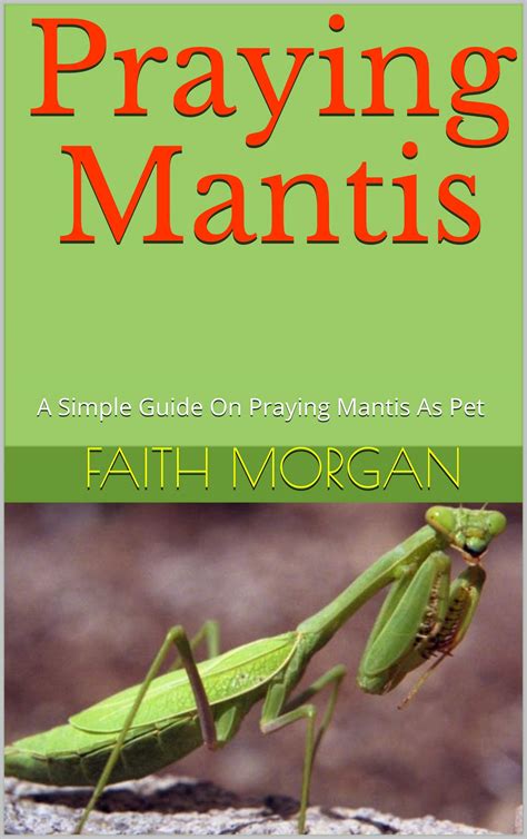 Praying Mantis: A Simple Guide On Praying Mantis As Pet by Faith Morgan