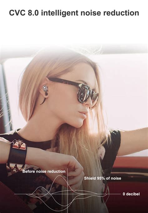 Мини TWS Bluetooth наушники беспроводные наушники сенсорное управление ...