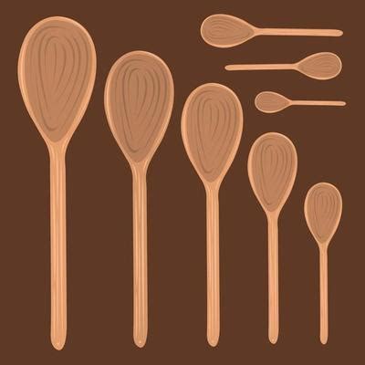 Wooden Spoon Logo Vector Art, Icons, and Graphics for Free Download