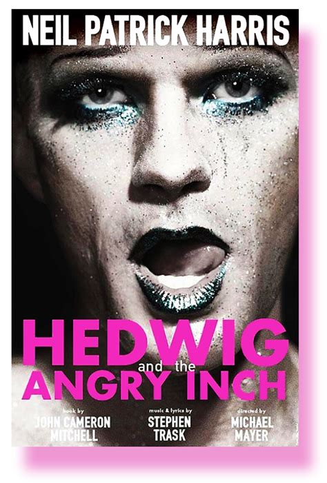 Hedwig and The Angry Inch Poster Broadway Musical NPH USA SameDay Ship ...