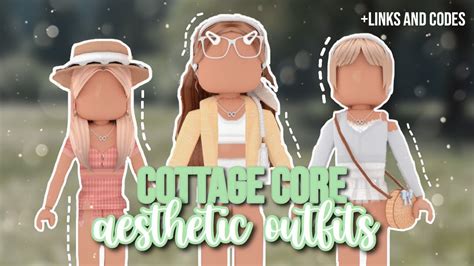 Aesthetic Roblox Cottagecore Outfits w/LINKS AND CODES - YouTube