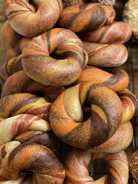 TIE DYE BAGELS - BagelGram NC!!!