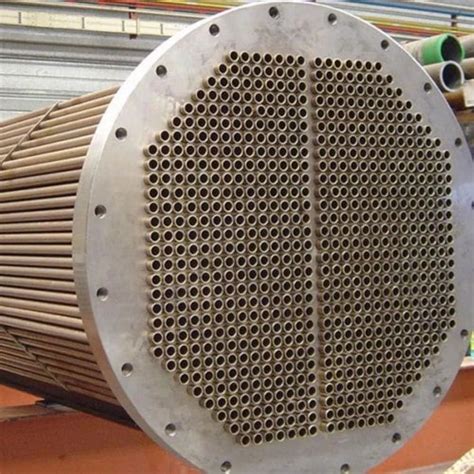 stainless steel tema heat shell  tube heat exchanger condensers