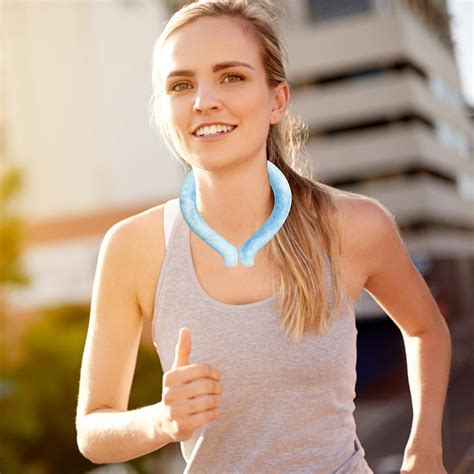 Neck Cooling Tube- Outdoor Activities With Gel Ice Packs For Personal