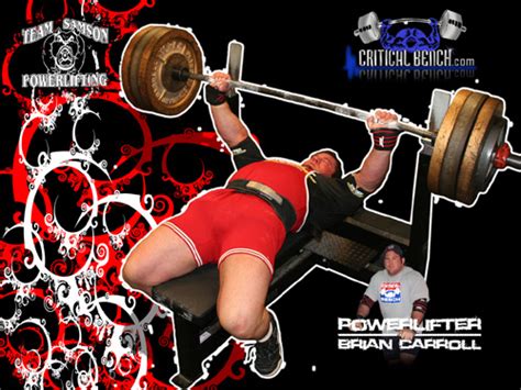 Interview With Powerlifter Brian Carroll of Team Samson