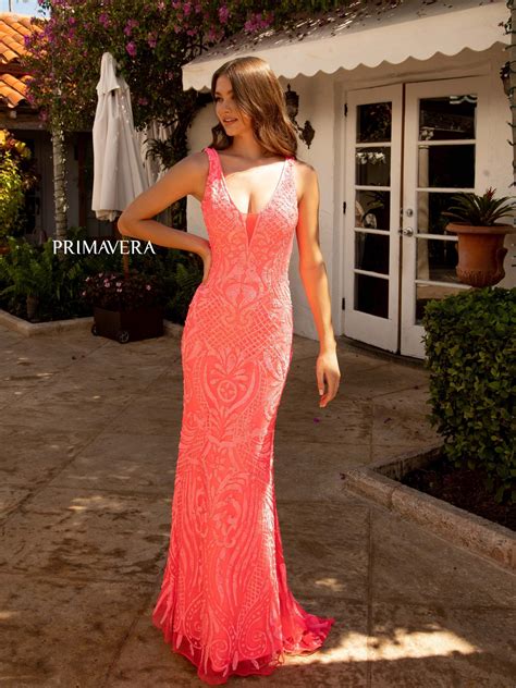coral dresses