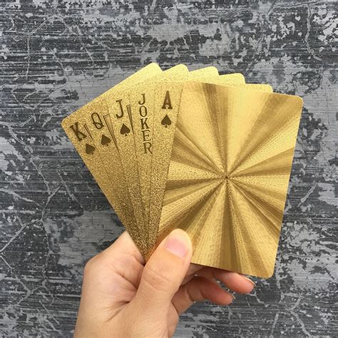Черный золотой игральные карты игровая коллекция карт покерный набор ...