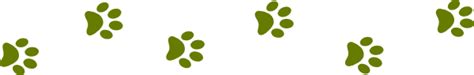 Green Paws Clip Art at Clker.com - vector clip art online, royalty free ...