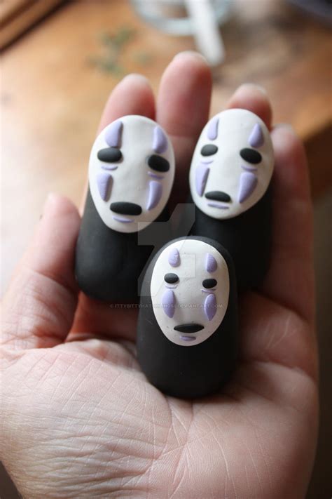 Noface Polymer Figurine by ittybittyhatchlings8 on DeviantArt