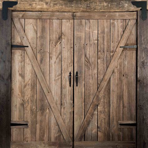 WALL28 Rustic Barn Doors – Studio Backdrops