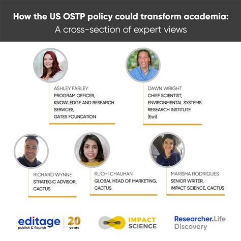 [Open Access Week 2022 special] How the US OSTP policy could transform