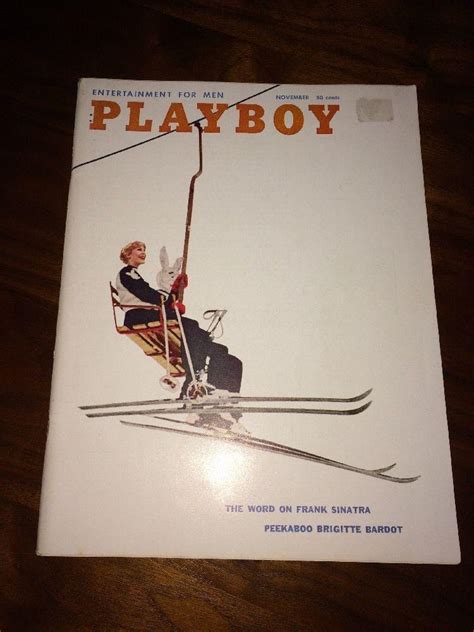 playboy november  brigitte bardotjoan staleyfrank sinatrajoyce