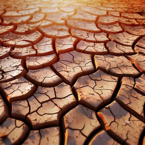 Premium AI Image | close up of a dry