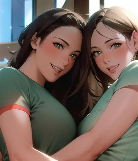 Sexy Lesbians Tit on Tit Action (AI MIRROR) by Hawk229 on DeviantArt