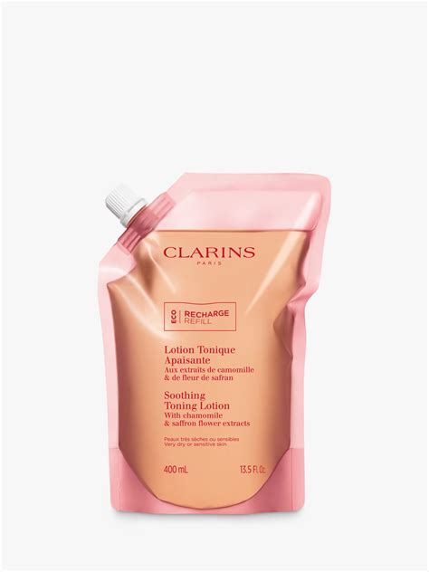 Clarins Soothing Toning Lotion Refill, 400ml at John Lewis & Partners