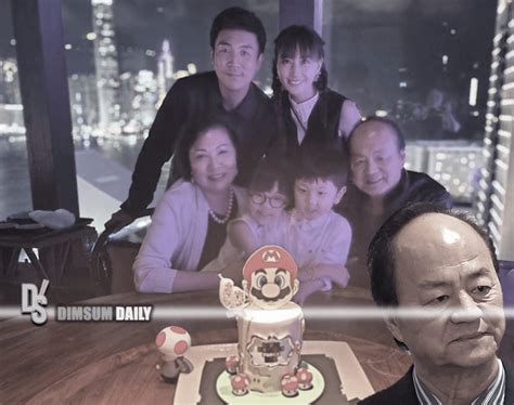 year  hk actor ti lung  family celebrate grandsons birthday