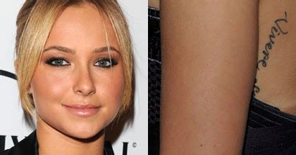Trend Tattoo 2012: Hayden Panettiere Tattoo