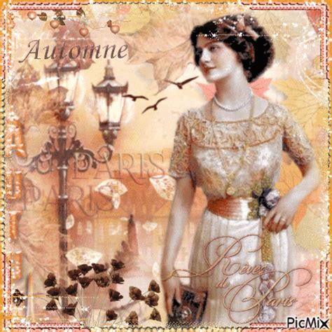 Vintage Woman From Paris - Free animated GIF - PicMix