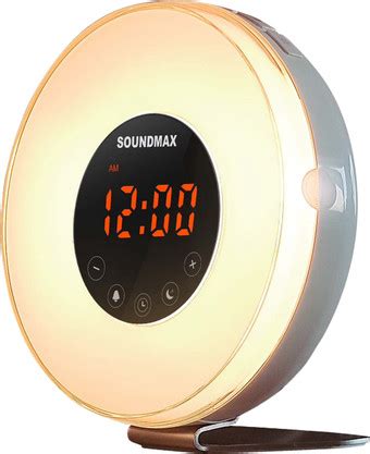 Soundmax SM-1596 световой будильник купить в Минске