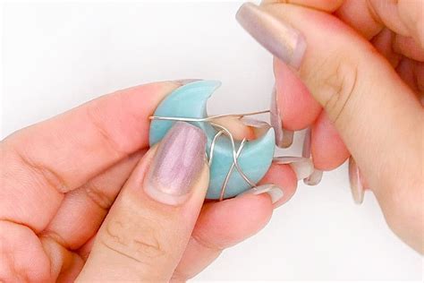 diy wire wrapped pendant wire wrap pendant necklace tutorial