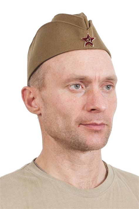 Купить Пилотка солдатская с Красной звездой в Москве – цены в интернет ...
