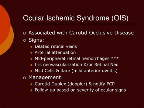 PPT - Retinal Vascular Disease PowerPoint Presentation, free download ...