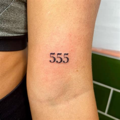 20 Inspirational 555 Tattoo Ideas That Embrace Life Changes
