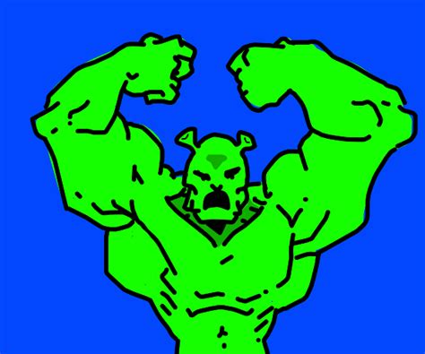 Buff Shrek - Drawception