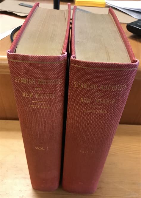 The Spanish Archives of New Mexico by Twitchell, Ralph Emerson: Fair