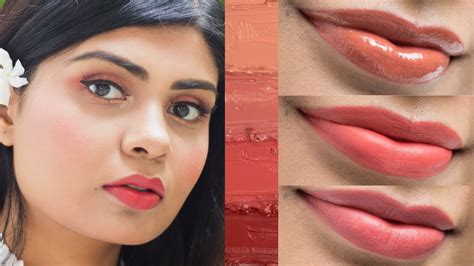 Peach lipstick for indian skin tone - lasopanu