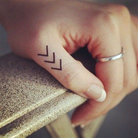 Simple tattoo design on finger | Tattoo Ideas For Girls | Little finger ...