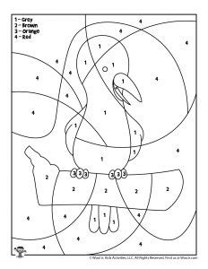Fall Color by Number Pages | Woo! Jr. Kids Activities : Children's ...