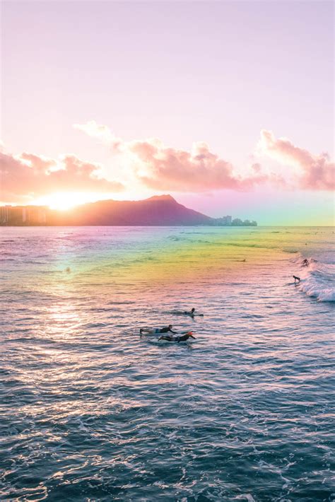 Hawaii Sunrise Surf