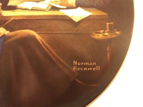 Norman Rockwell fathers Help Collectors Plate 1983 - Etsy