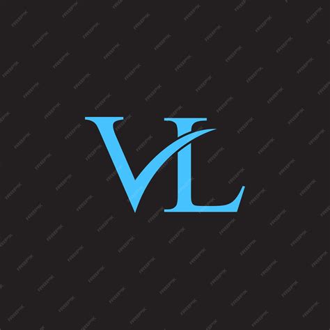 premium vector initial letter vl logo design outstanding creative