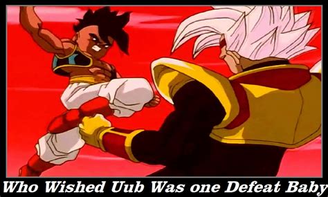 Who Wished Uub was one Defeat Baby Vegeta by KeybladeMagicDan on DeviantArt