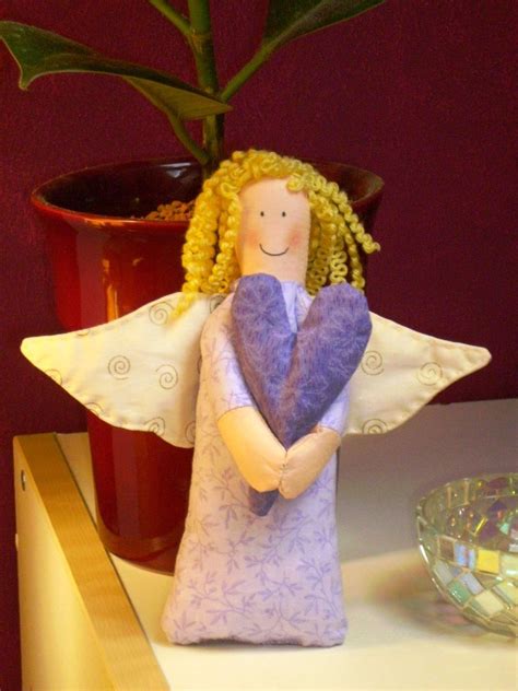 lavender angel | Fabric crafts, Crafts, Needlecraft