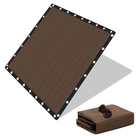 90% Shade Cloth Sun Shade Fabric Privacy Screen Shade Cover for Patio