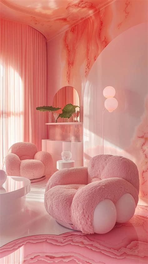 elegant aesthetic pink room wallpaper transform  space  soft hues