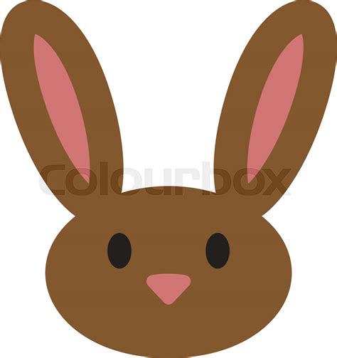 Cartoon bunny rabbit graphic | Stock vector | Colourbox