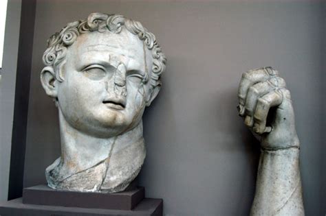 Colossal statue of the Emperor Domiti, 81-96 AD photo - Brian McMorrow ...