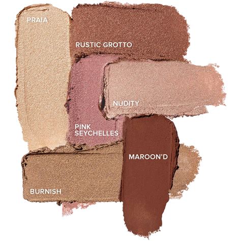Nudestix Nude Beach 6 Pc Eye Pencil Palette - Vegan, Cruelty-Free