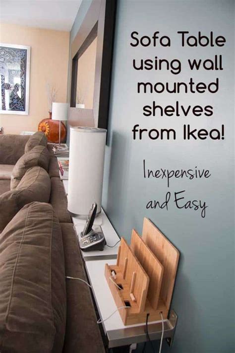 Shelves Behind Sofa - Sofa Design Ideas