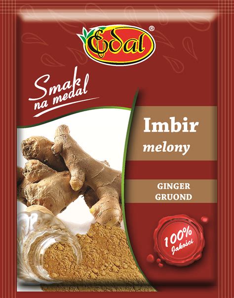 EdalImbir mielony 20 g - Edal- Producent Herbatek Owocowych, Przypraw i ...