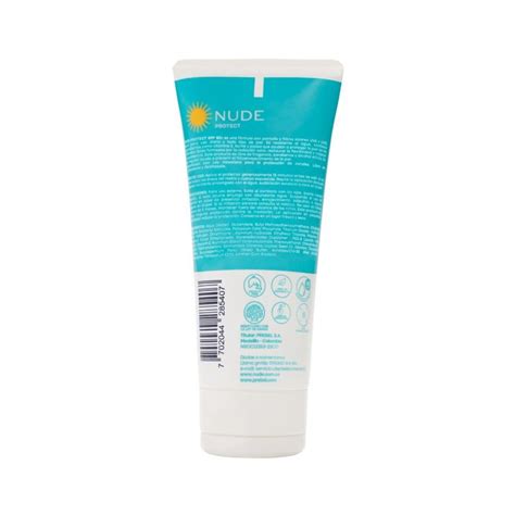 protector solar nude spf    cuerpo beautyholics