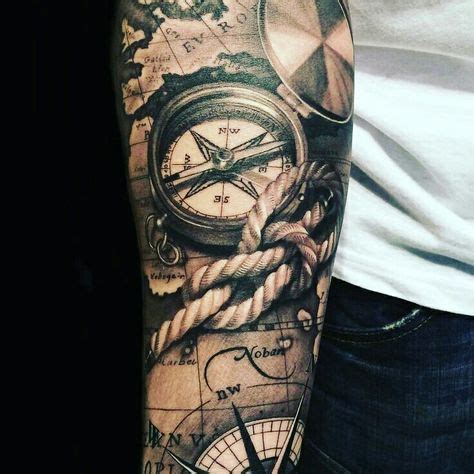 8 Best nautical compass tattoo ideas | compass tattoo, nautical tattoo ...